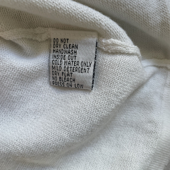 Vintage Y2K Jack B Quick Cardigan Women Extra Large White Gold Sequins Sailboat - Picture 10 of 11